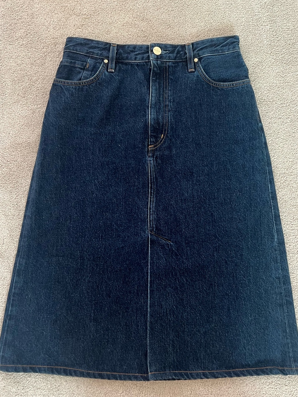 GOLDSIGN Jean Skirt